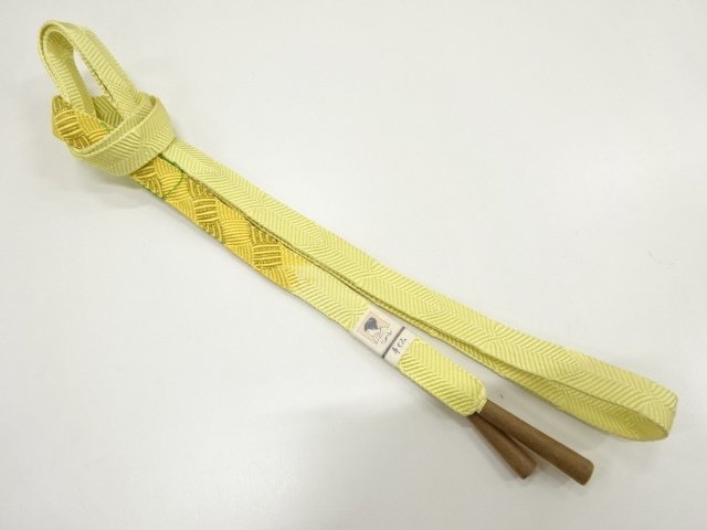 未使用品　正絹　手組帯締め